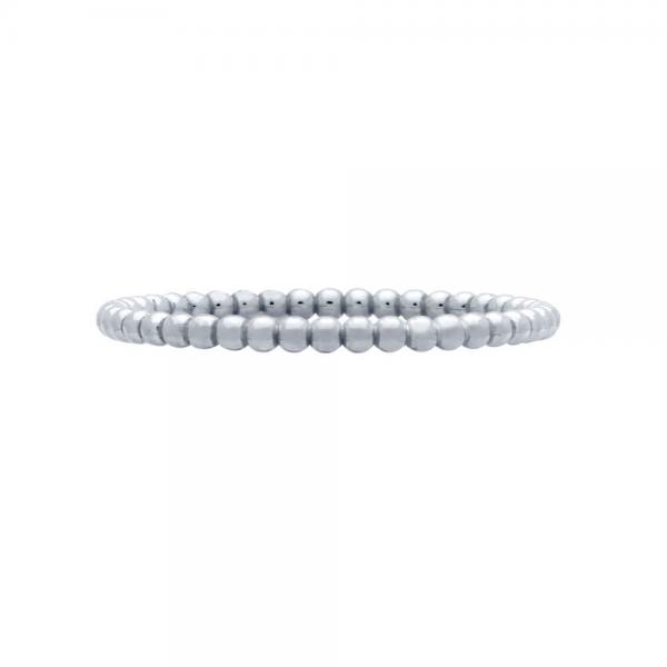 Inel argint 925 rodiat subtire cu striatii ISX0493 Be Special [2]